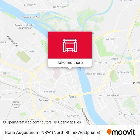 Bonn Augustinum map