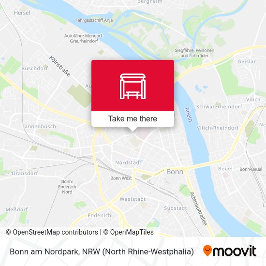 Карта Bonn am Nordpark