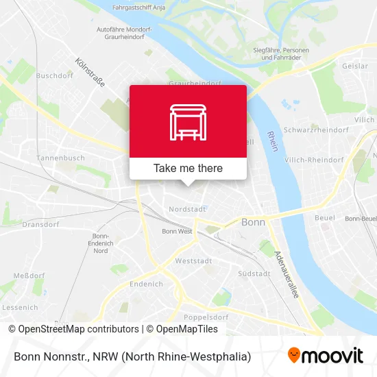 Карта Bonn Nonnstr.