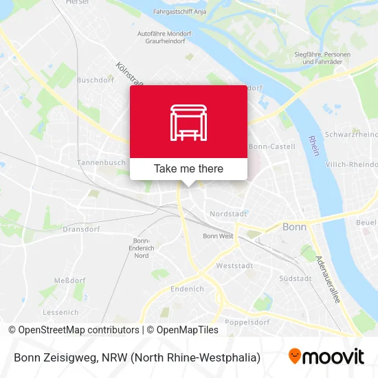 Карта Bonn Zeisigweg