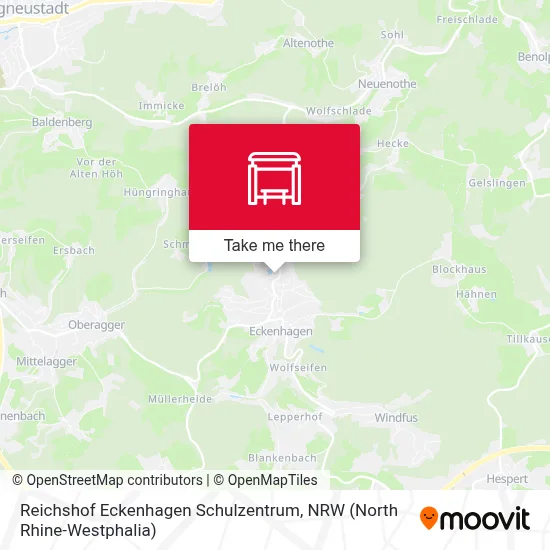 Reichshof Eckenhagen Schulzentrum map
