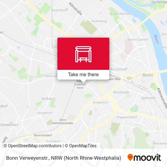 Карта Bonn Verweyenstr.