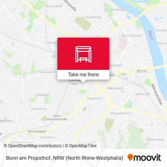 Карта Bonn am Propsthof