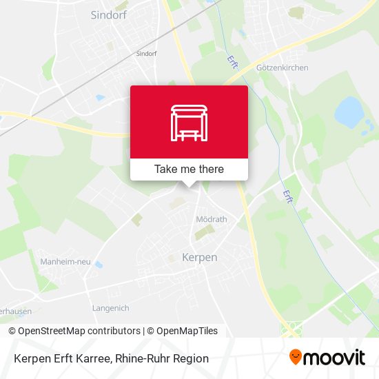 Карта Kerpen Erft Karree