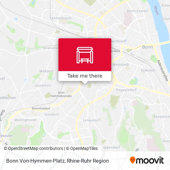 Bonn Von-Hymmen-Platz map