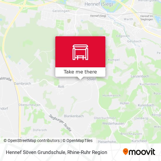 Hennef Söven Grundschule map
