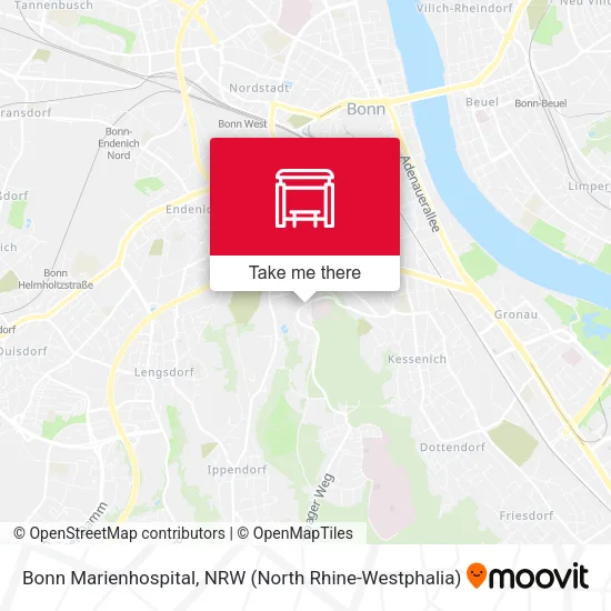 Карта Bonn Marienhospital