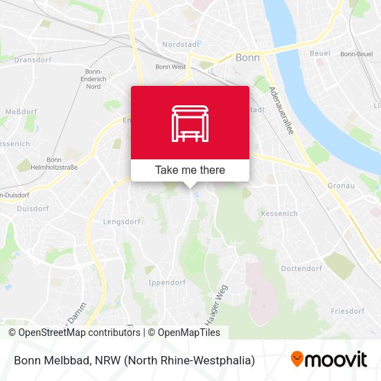 Карта Bonn Melbbad