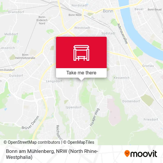 Карта Bonn am Mühlenberg