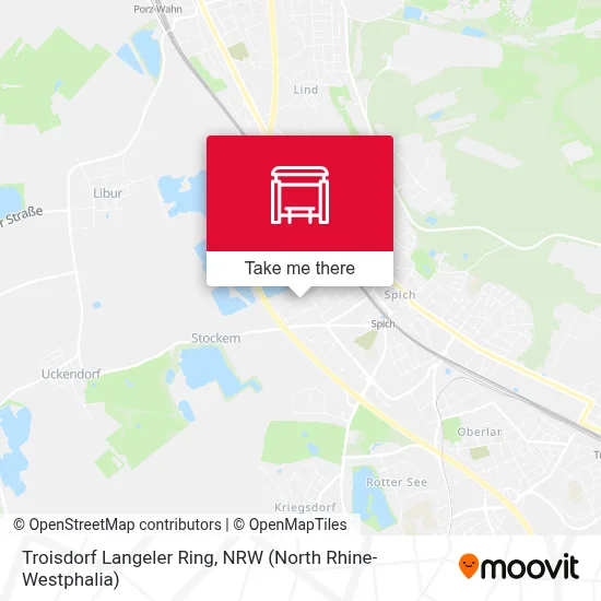 Troisdorf Langeler Ring map