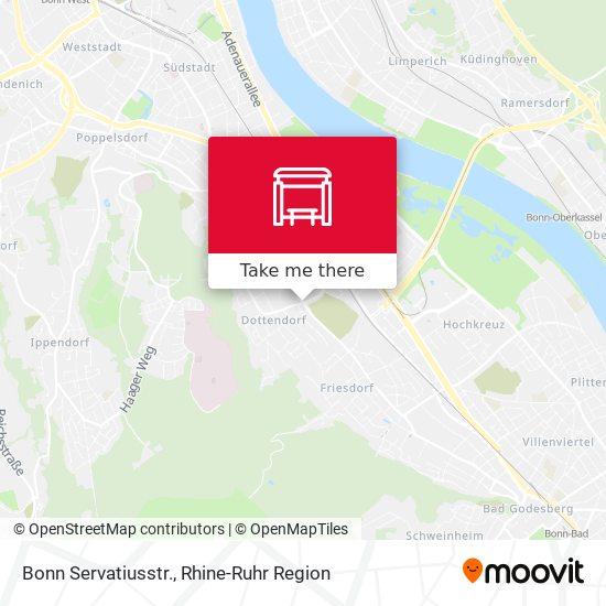 Bonn Servatiusstr. map