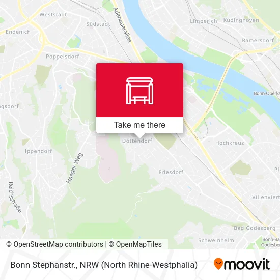 Карта Bonn Stephanstr.