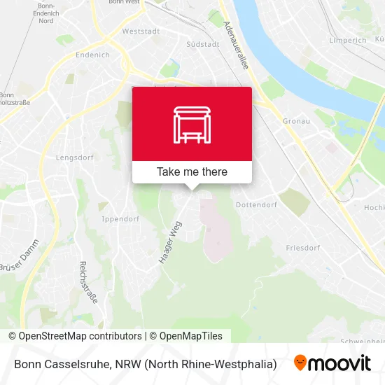 Карта Bonn Casselsruhe