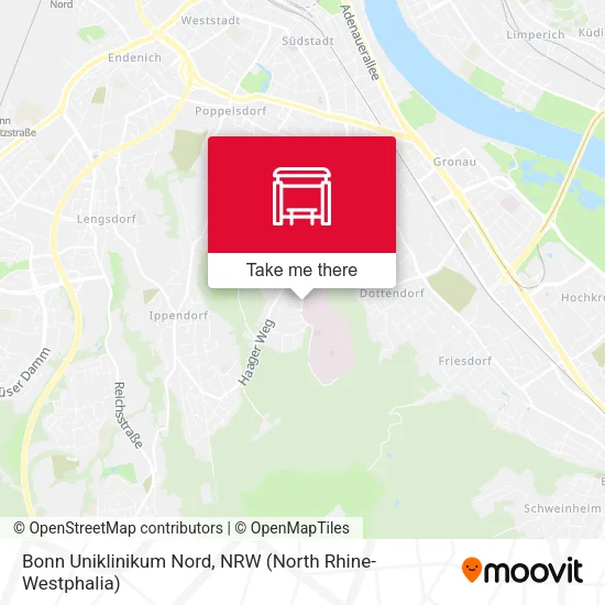 Карта Bonn Uniklinikum Nord