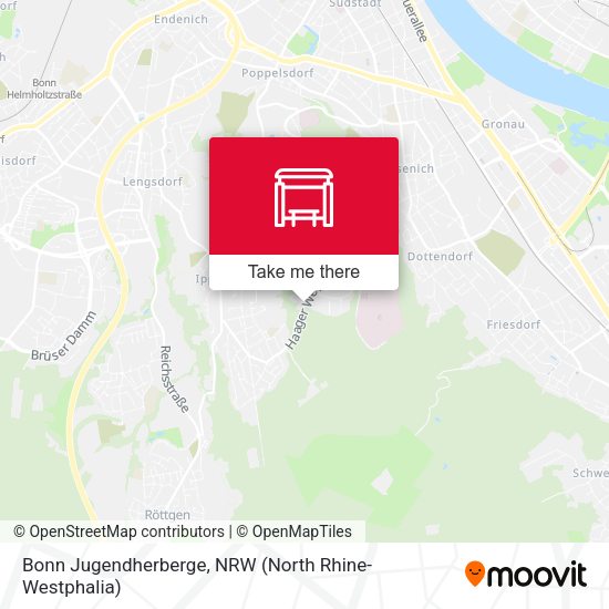 Карта Bonn Jugendherberge