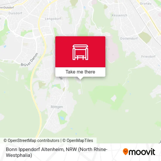 Карта Bonn Ippendorf Altenheim