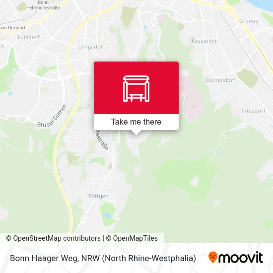 Карта Bonn Haager Weg