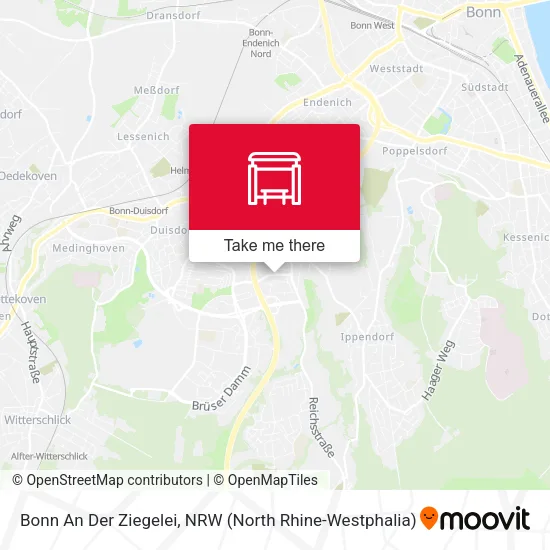 Карта Bonn An Der Ziegelei