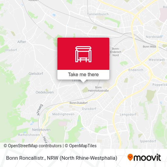 Карта Bonn Roncallistr.