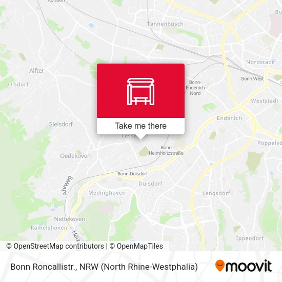 Карта Bonn Roncallistr.