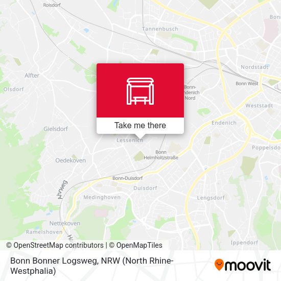 Карта Bonn Bonner Logsweg