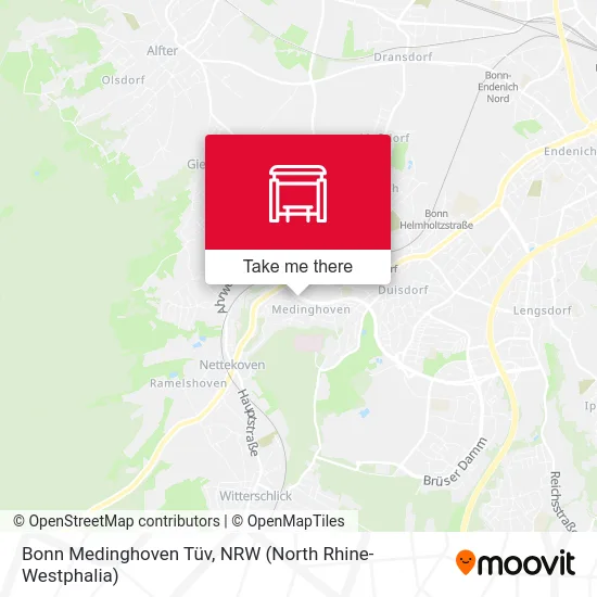 Bonn Medinghoven Tüv map
