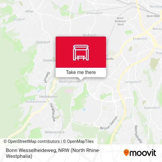 Карта Bonn Wesselheideweg