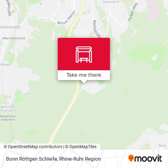 Bonn Röttgen Schleife map