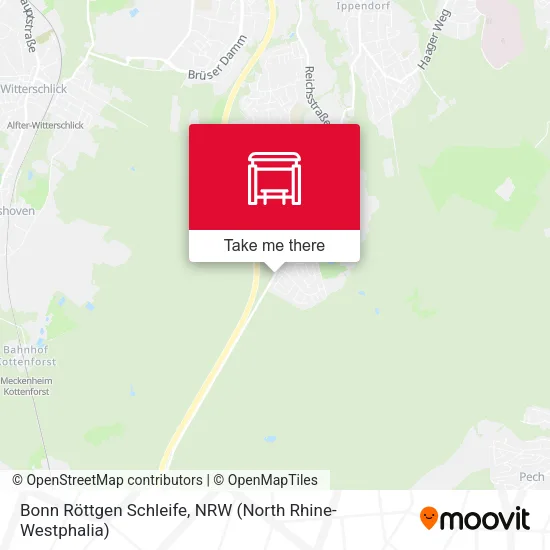 Карта Bonn Röttgen Schleife