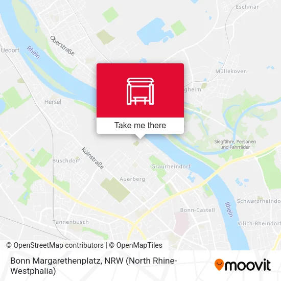 Карта Bonn Margarethenplatz
