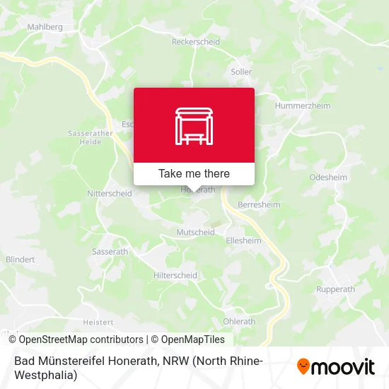 Карта Bad Münstereifel Honerath