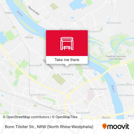 Карта Bonn Tilsiter Str.