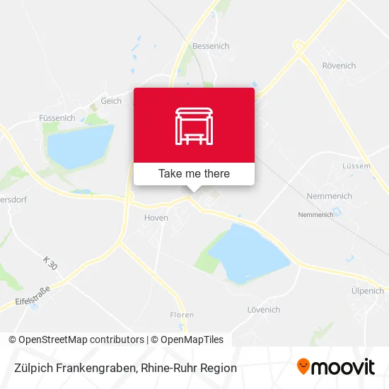 Карта Zülpich Frankengraben