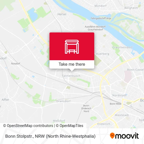 Карта Bonn Stolpstr.