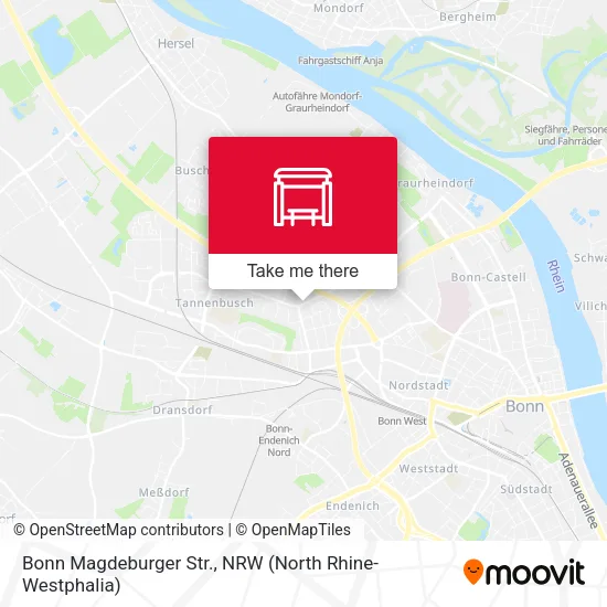 Карта Bonn Magdeburger Str.