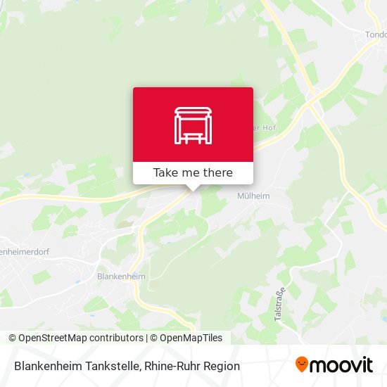 Blankenheim Tankstelle map