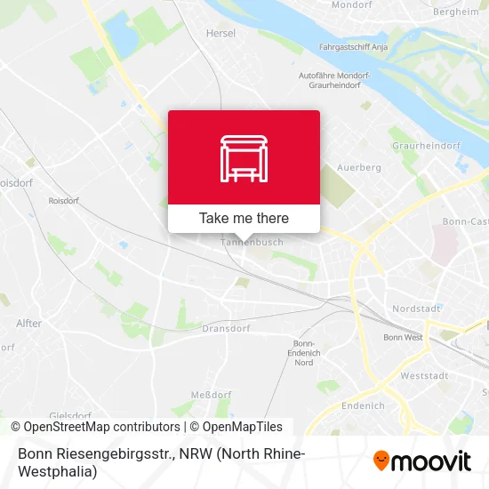 Карта Bonn Riesengebirgsstr.