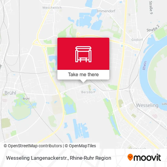 Карта Wesseling Langenackerstr.