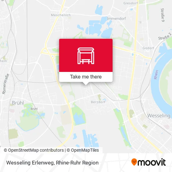 Карта Wesseling Erlenweg