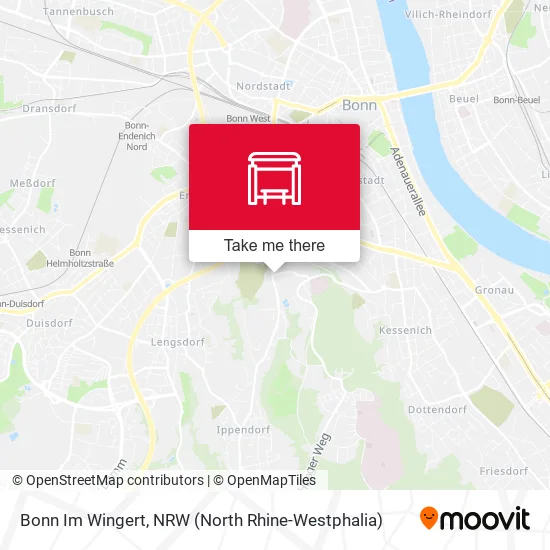 Карта Bonn Im Wingert