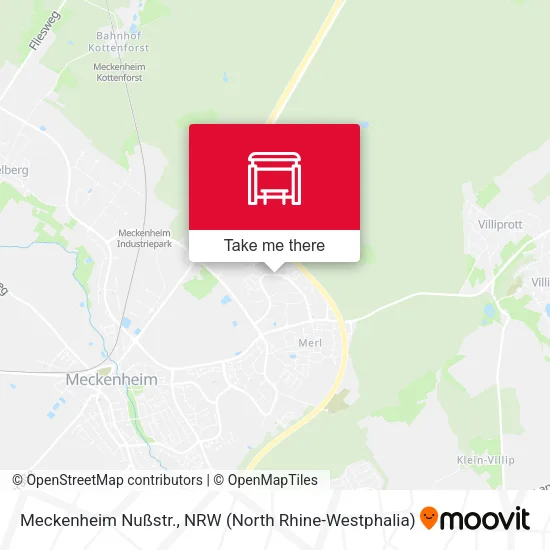 Карта Meckenheim Nußstr.