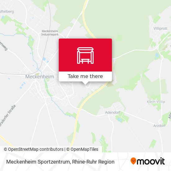 Meckenheim Sportzentrum map