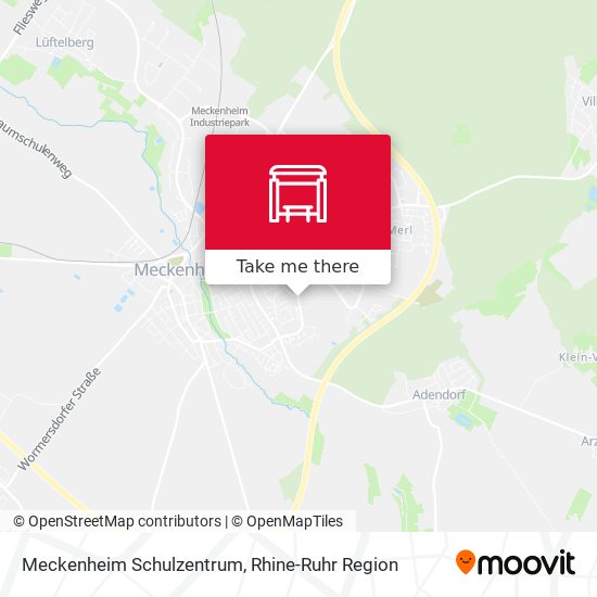 Meckenheim Schulzentrum map