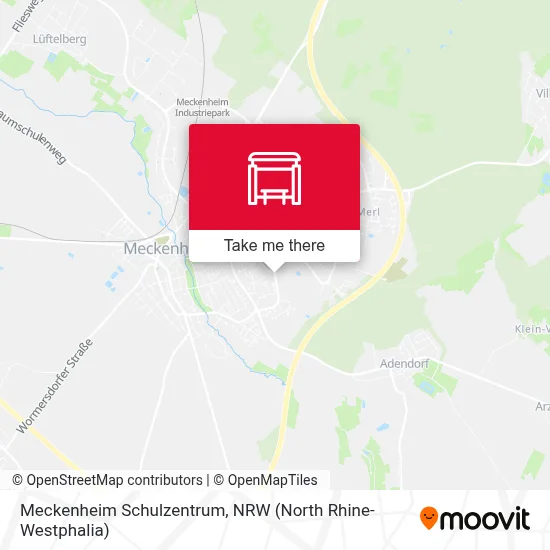 Meckenheim Schulzentrum map