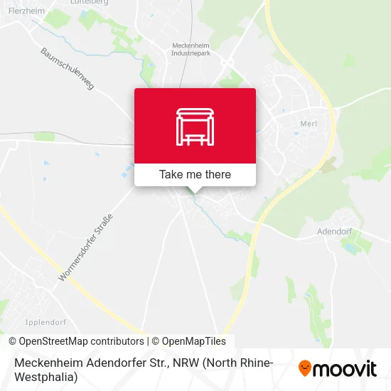 Карта Meckenheim Adendorfer Str.