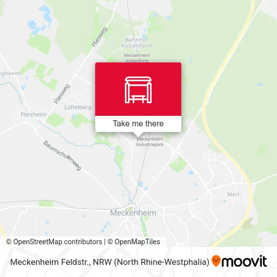 Карта Meckenheim Feldstr.