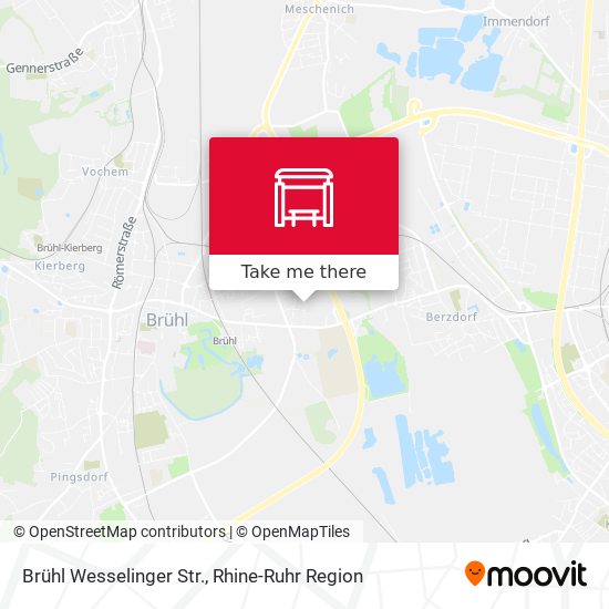 Brühl Wesselinger Str. map