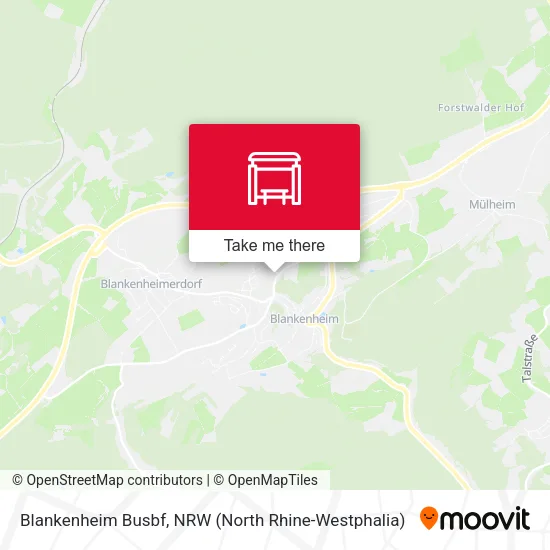 Карта Blankenheim Busbf