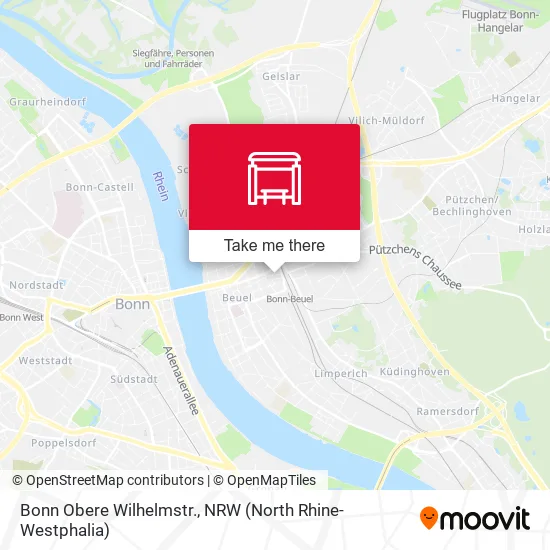 Карта Bonn Obere Wilhelmstr.