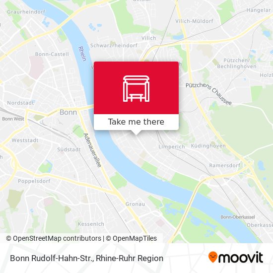 Bonn Rudolf-Hahn-Str. map